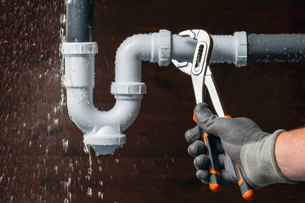 Professional Emergency Plumber technician working in Omaha, IL